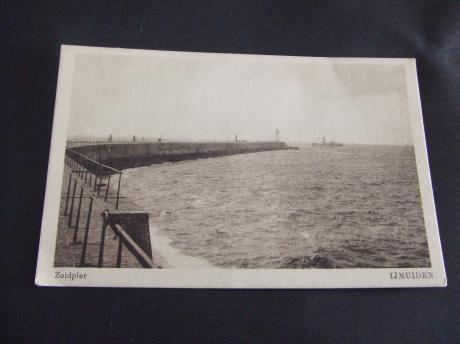 IJmuiden havenstad gemeente Velsen Zuidpier